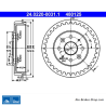 ATE Originele 2-delige remtrommel (24022000311) voor Kia