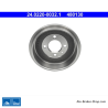 ATE Tambor de freno original de 2 piezas (24022000321) para asiento, Skoda, Volkswagen (VW)