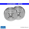 ATE Original-2-teilige Bremstrommel (24022000381) für Opel