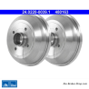 ATE Tambour de frein original en 2 pièces (24022000391) pour Opel
