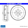 ATE Original 2 Pieces Brake Drum (24022000471) for Toyota