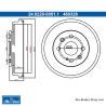ATE Tambour de frein original en deux pièces (24022000511) pour Mazda