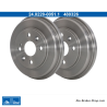 ATE Tambour de frein original en deux pièces (24022000511) pour Mazda