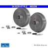 ATE Original-2-teilige Bremstrommel (24022007182) für Audi, Seat, Skoda, Volkswagen (VW)