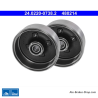 ATE Tambor de freno original de 2 piezas (24022007382) para Opel