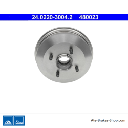 ATE Original zweiteilige Bremstrommel (24022030042) für Ford