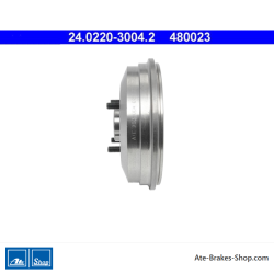 ATE Tambour de frein original en deux pièces (24022030042) pour Ford