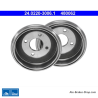 ATE Tambour de frein original en deux pièces (24022030061) pour Ford
