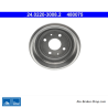 ATE Originale zweiteilige Bremstrommel (24022030082) für Ford