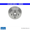ATE Originele 2-delige remtrommel (24022030092) voor Ford, Mazda
