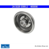 ATE Original 2 Pieces Brake Drum (24022030092) for Ford, Mazda