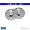 ATE Original zweiteilige Bremstrommel (24022030131) für Citroën, Peugeot