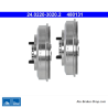 ATE Originele 2-delige remtrommel (24022030202) voor Ford, SsangYong