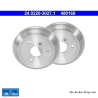ATE Original 2 Pieces Brake Drum (24022030271) for Smart