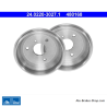 ATE Original 2-teilige Bremstrommel (24022030271) für Smart