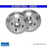 ATE Tambor de freno original de 2 piezas (24022037092) para Ford, Mazda