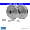 ATE Tambour de frein original en deux parties (24022037212) pour Dacia, Renault