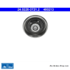 ATE Originele 2-delige remtrommel (24022037212) voor Dacia, Renault