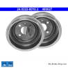 ATE Original zweiteilige Bremstrommel (24022280102) für Ford