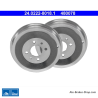 ATE Originele 2-delige remtrommel (24022280181) voor Alfa Romeo, Citroën, Fiat, Lancia, Peugeot