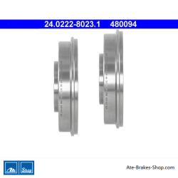 ATE Caisse de frein originale en deux pièces (24022280231) pour Subaru