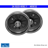 ATE Tambor de freno original de 2 piezas (24022300021) para Volkswagen (VW)