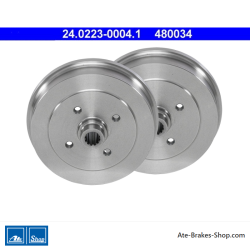 ATE Tambour de frein original en deux pièces (24022300041) pour Porsche
