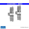 ATE Original 2 Pieces Brake Drum (24022300041) for Porsche