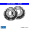ATE Originele 2-delige remtrommel (24022300091) voor Mercedes-Benz
