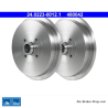 ATE Caisse de frein originale en 2 parties (24022300121) pour Volkswagen (VW)