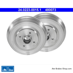 ATE ursprüngliche zweiteilige Bremstrommel (24022300151) für Seat, Volkswagen (VW)