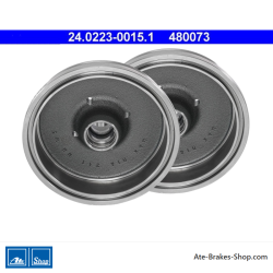 ATE ursprüngliche zweiteilige Bremstrommel (24022300151) für Seat, Volkswagen (VW)