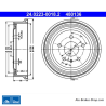 ATE Tambor de freno original de 2 piezas (24022300182) para Opel