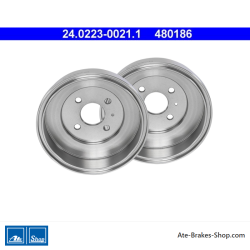 ATE Original-2-teilige Bremstrommel (24022300211) für Opel