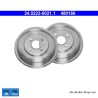 ATE Original 2 Pieces Brake Drum (24022300211) for Opel