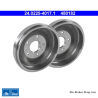 ATE Tambor de freno original de 2 piezas (24022540171) para Land Rover