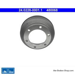 ATE Tambour de frein original (24022800011) pour Ford