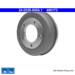 ATE Original Brake Drum (24022800041) for Ford