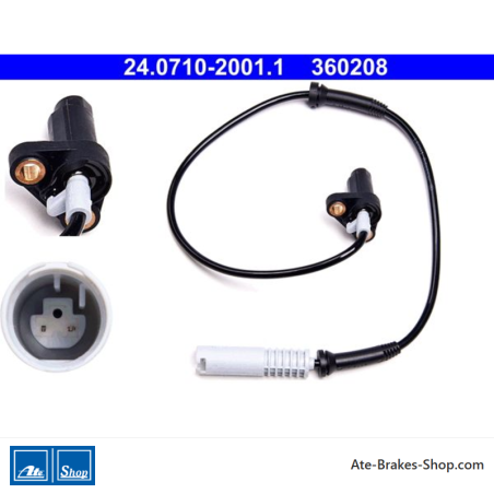 ATE Original wheel speed sensor (24071020011) for BMW
