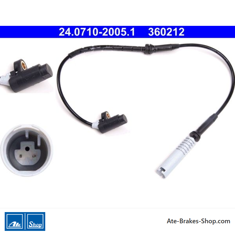 ATE Original wheel speed sensor (24071020051) for BMW