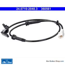 ATE Original wheel speed sensor (24071020403) for Citroën, Peugeot
