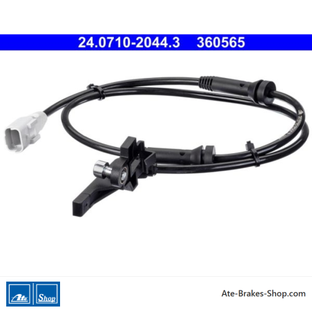 ATE Original wheel speed sensor (24071020443) for Citroën, Peugeot