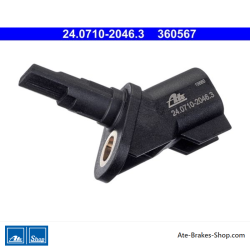 ATE Original wheel speed sensor (24071020463) for Ford, Jaguar