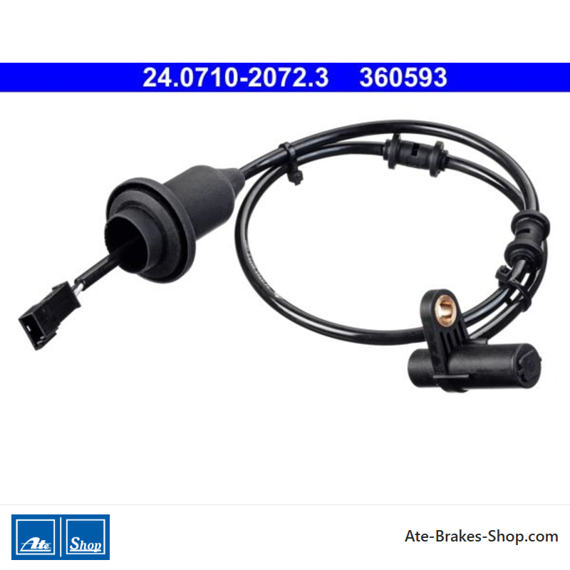 ATE Original wheel speed sensor (24071020723) for Mercedes-Benz