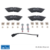ATE original brake pads (13046037042) for Volkswagen (VW)