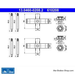 ATE Original brake pad accessories kit (13046002082) for Mercedes-Benz