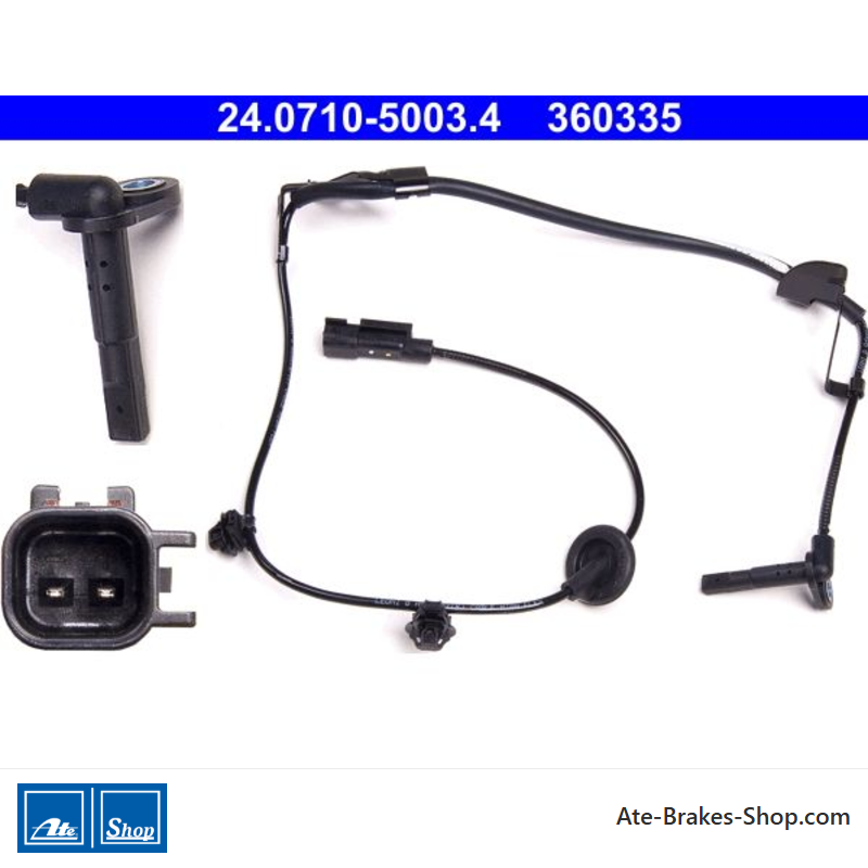 ATE Original wheel speed sensor (24071050034) for Mitsubishi