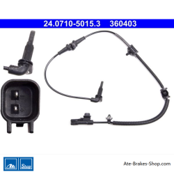 ATE Original wheel speed sensor (24071050153) for Chevrolet, Opel, Saab