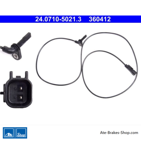 ATE Original wheel speed sensor (24071050213) for Opel