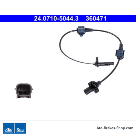 ATE Original wheel speed sensor (24071050443) for Honda